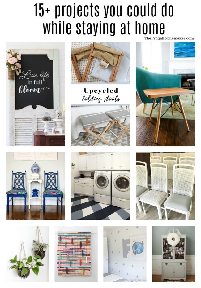 15 projecty you could do while staying at home
