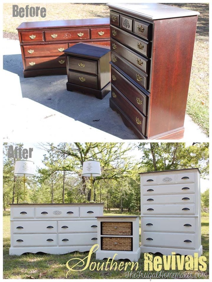 before after furniture