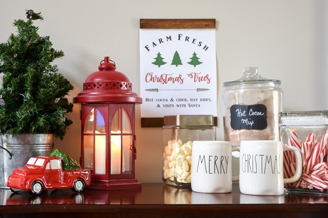 Christmas printable with DIY wood frame (6 of 7)