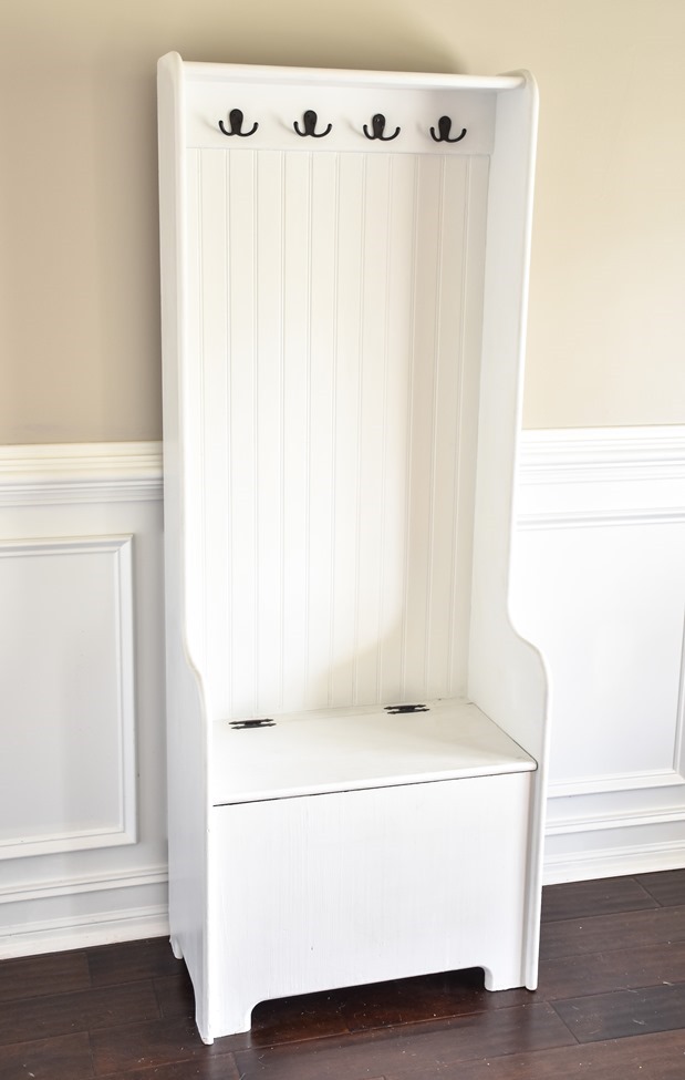 DIY Farmhouse Hall Tree (entryway bench) (9 of 10)