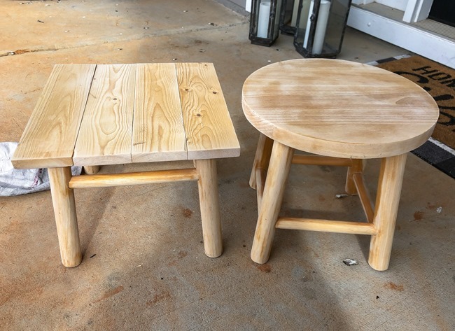 DIY plant stand from upcycled bar stool-12
