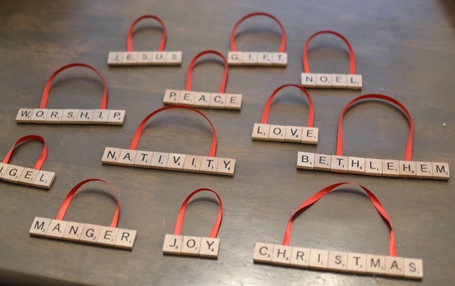 DIY Scrabble Letter Ornaments-3