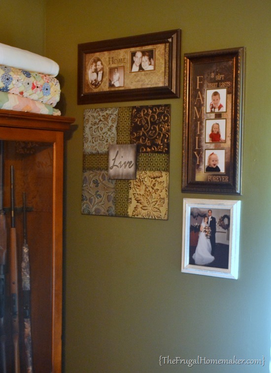 DIY gallery wall