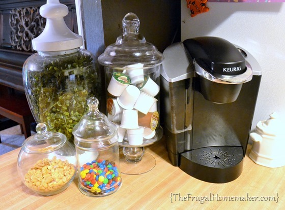 storage for K-cups