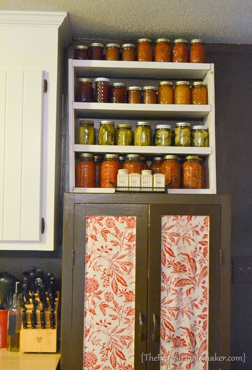 canning shelf