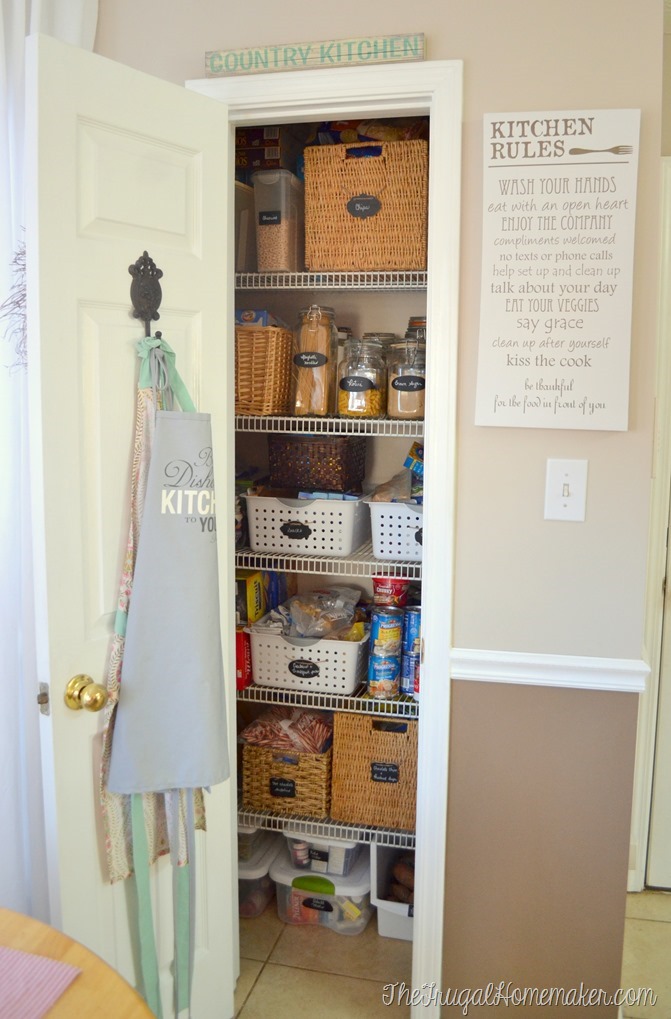 organized pantry