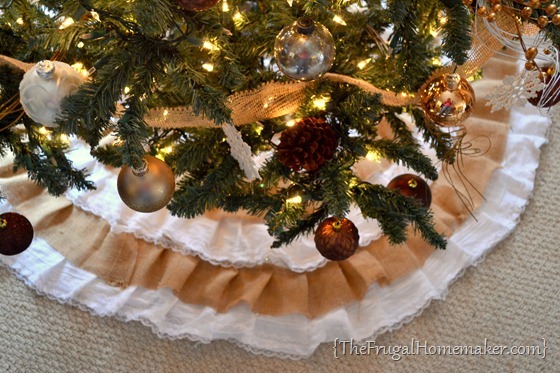 Neutral Christmas tree