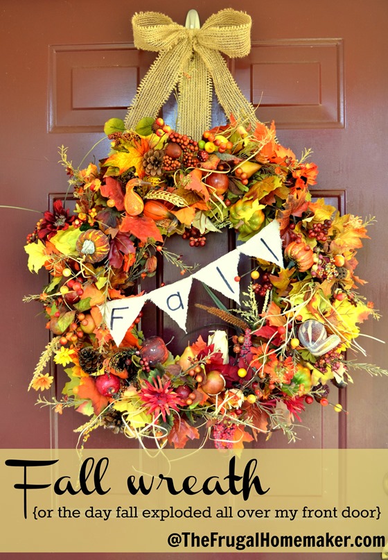 Fall wreath