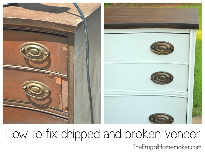 How to fix chipped and broken veneer