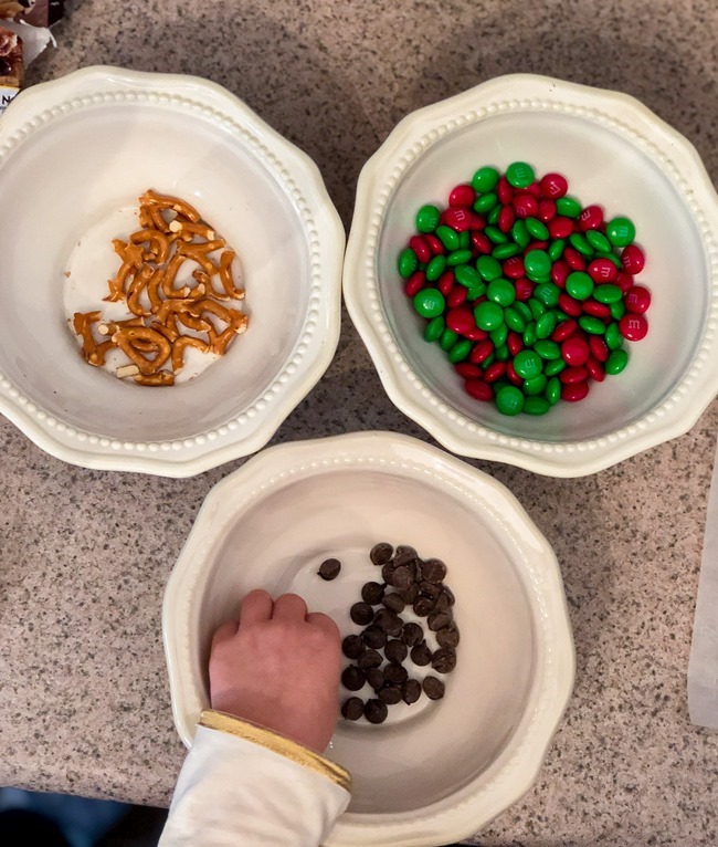 Peanut Butter Rudolph Cookies easy for kids to make-10